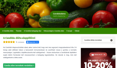 Candida-diéta