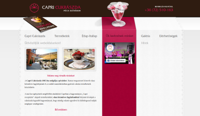 Pécs - Capri Cukrászda