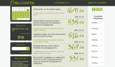 ezenanapon.hu - December 31.