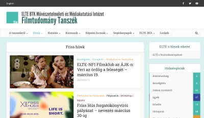 ELTE Filmtudomány Tanszék