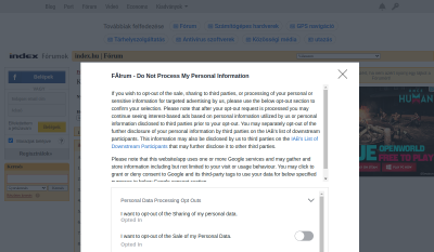 Index Fórum - Kabaré, Humor