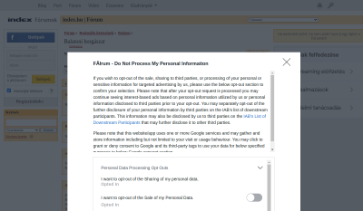 Index Fórum - Balatoni Horgászat