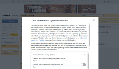 Index Fórum - mobilház