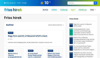 Friss Hírek.biz