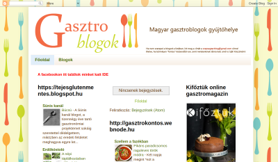 Gasztroblogok
