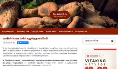 A gombák gyógyító hatásai