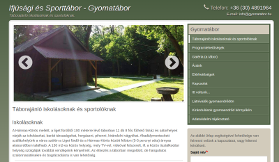 Gyomaendrőd - Ifjúsági és Sporttábor