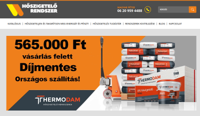 Hőszigetelő Rendszer Webáruház