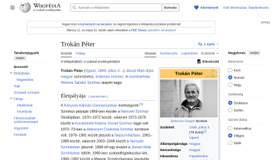 Trokán Péter (Wikipedia)