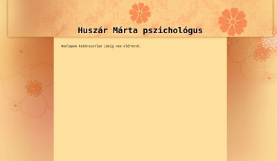 Huszár Márta pszichológus