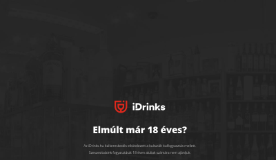 iDrinks.hu Italkereskedés Webáruháza