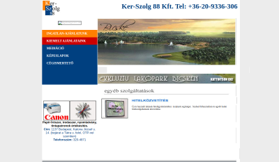 Ker-Szolg 88 Ingatlanközvetítő és Irodatechnikai Kft.