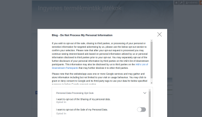 Ingyenes Termékminta Blog