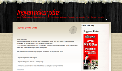 Ingyen Poker Pénz Azonnal
