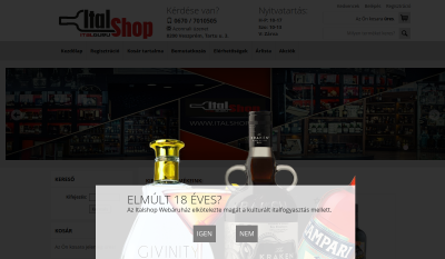 Italshop Webáruház