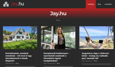 JAY Weboldal Készítés