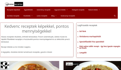 Kedvenc Receptek