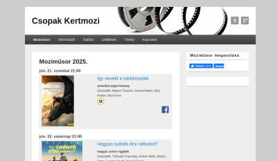 Csopak - Forrás Kertmozi