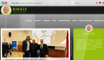 Király Gábor kapus honlapja