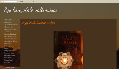Egy könyvfaló vallomásai