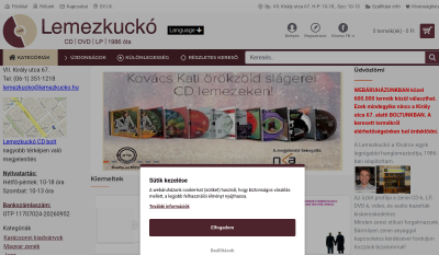 Lemezkuckó Hanglemezbolt