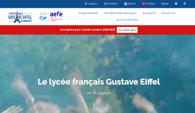 Gustave Eiffel Francia Óvoda, Általános Iskola és Gimnázium