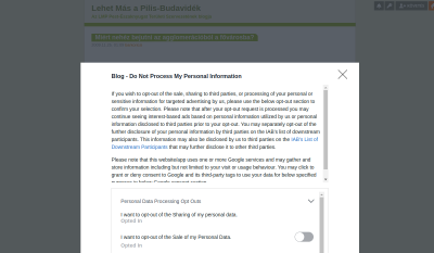 LMP Pilis-Budavidék Területi Szervezetének Blogja