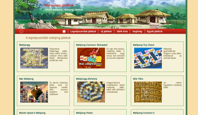 Mahjongg Játékok