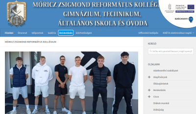 Kisújszállás - Móricz Zsigmond Gimnázium, Közgazdasági Szakközépiskola és Kollégium