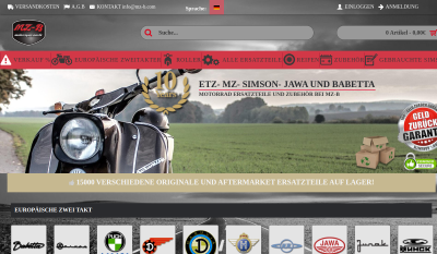 MZ, ETZ, Jawa, Babetta, Simson alkatrészek