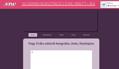 Nagy Erika esküvői fotográfus