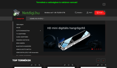 NetDigi Webshop