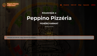 Fehérgyarmat - Peppino Pizzéria