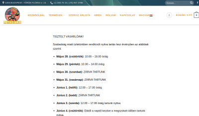 Petro Bike KerékpárÜzlet és Szerviz
