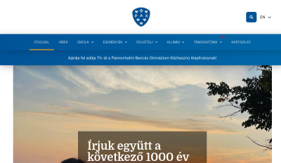 Pannonhalma - Pannonhalmi Bencés Gimnázium, Egyházzenei Szakközépiskola és Kollégium