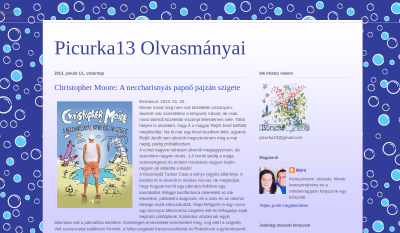 Picurka13 Olvasmányai