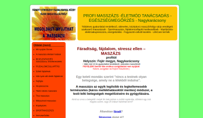 Profi Masszázs Kerepes-Szilasliget
