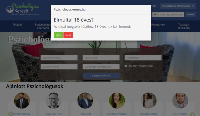 Pszichológus Kereső