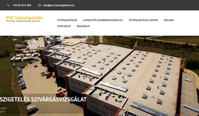 PVC Tetőszigetelés