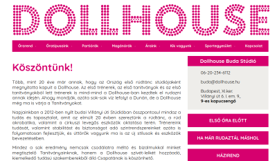Dollhouse Táncstúdió