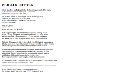Bejgli Receptek
