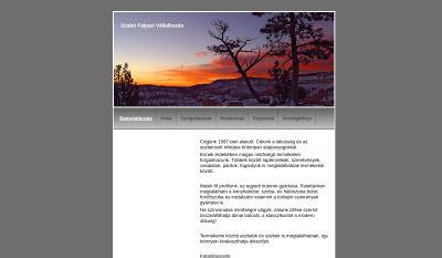 Kapuvár - Szabó Faipari Vállalkozás