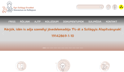 Eger - Szilágyi Erzsébet Gimnázium és Kollégium