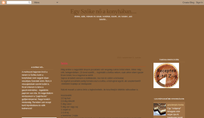 Egy Szőke nő a konyhában....