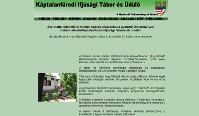 Káptalanfüredi Ifjúsági Tábor