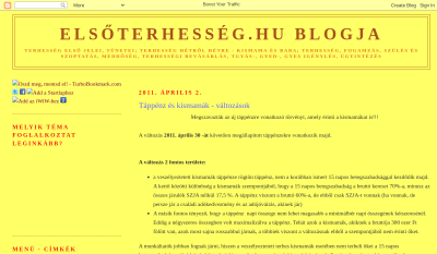 ElsőTerhesség.hu Blogja