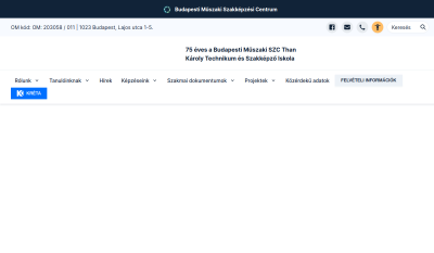 Than Károly Gimnázium, Szakközépiskola, és Szakiskola