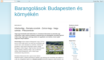 Barangolás Budapesten és Környékén