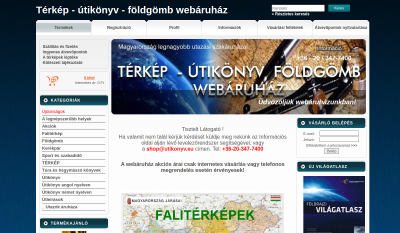 Térkép és Útikönyv Webáruház