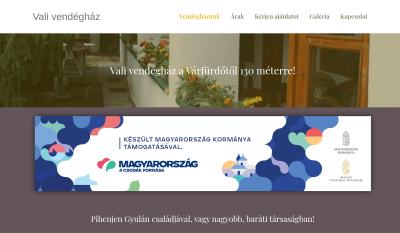 Gyula - Váli Vendégház